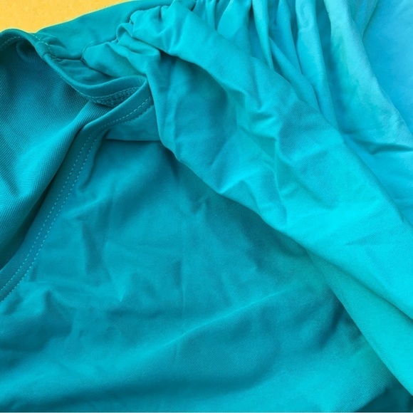 NEW Bleu by Rod Beattie Shirred Underwire One-Piece Swimsuit size 10 - Picture 7 of 12